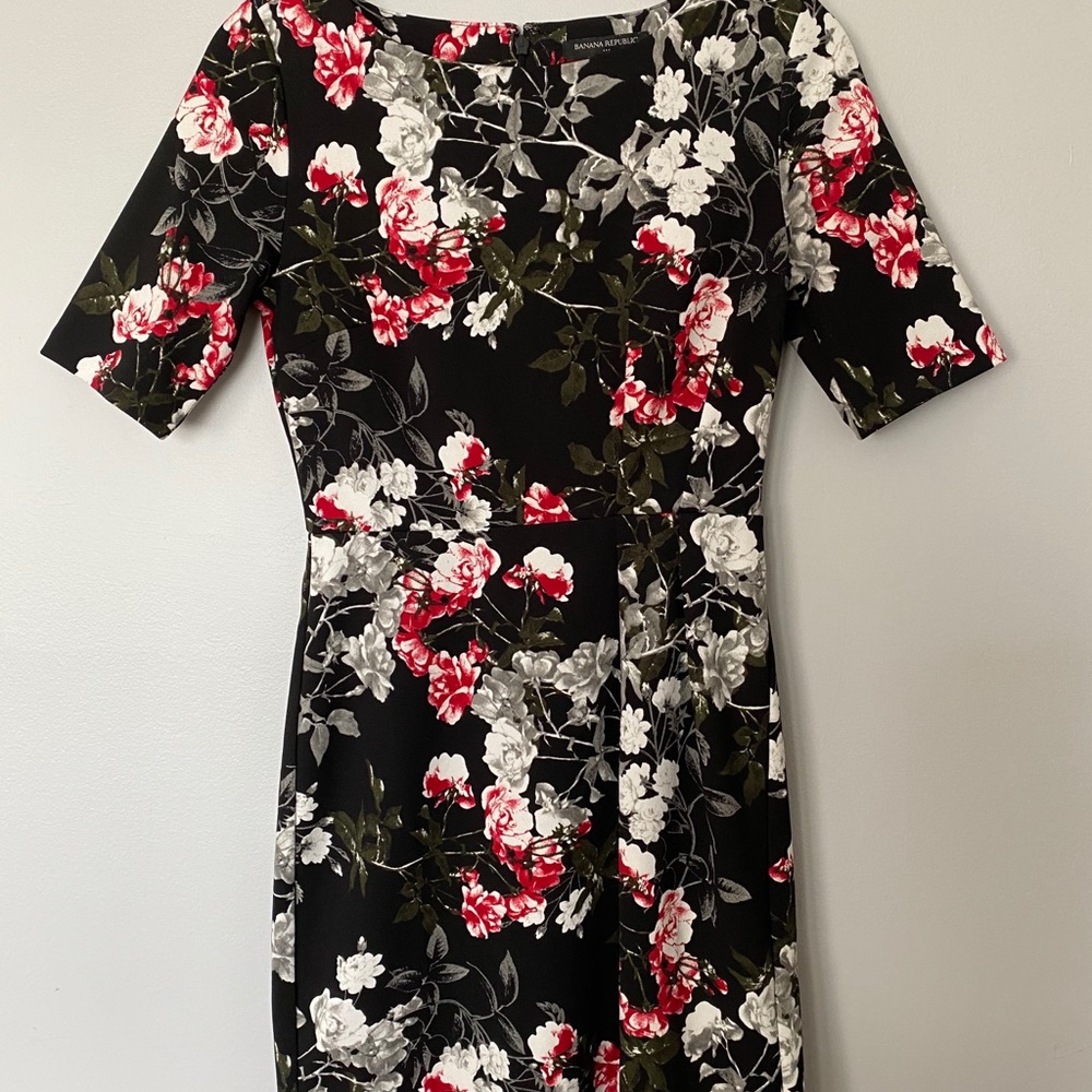 Midi floral dress